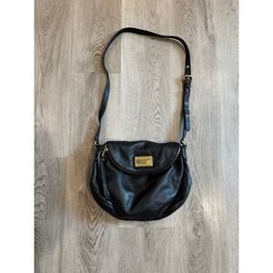 Marc by Marc Jacobs Classic Natasha Black Leather Crossbody Bag